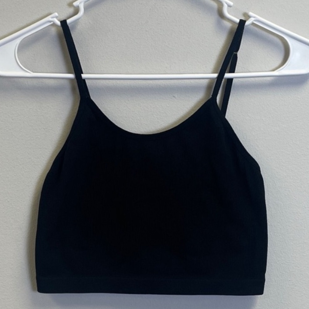 Bozzolo Black Crop Top